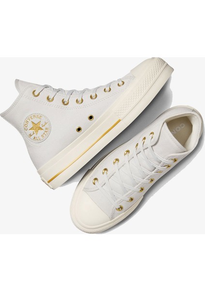 Chuck Taylor All Star Lift Kadın Gri Platform Sneaker indirimleri