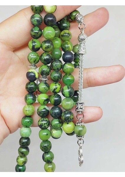 Yeşim Taşı Royal Quality 99LUK Tesbih 8mm (8172) fiyatları