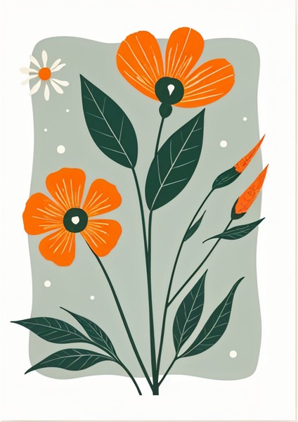 Matisse - Boho - Art Deco - Soyut - Doğa ( 3 Lü Çerçevesiz ) Poster - Afiş - Tablo KR2C00122/
