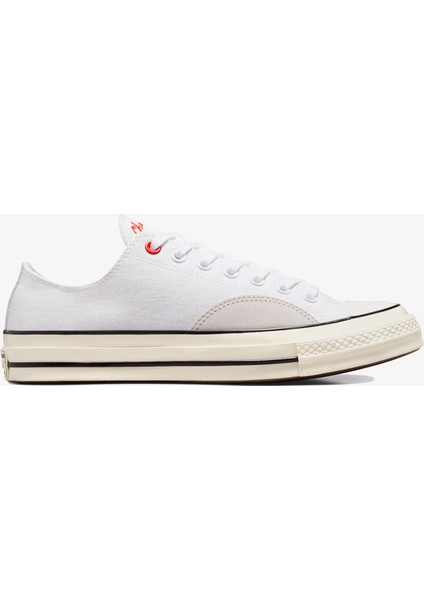 Chuck 70 Mixed Materials Unisex Beyaz Sneaker