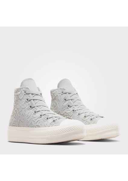 Chuck Taylor All Star Lift Kadın Gri Platform Sneaker fiyatları