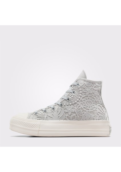 Chuck Taylor All Star Lift Kadın Gri Platform Sneaker modelleri