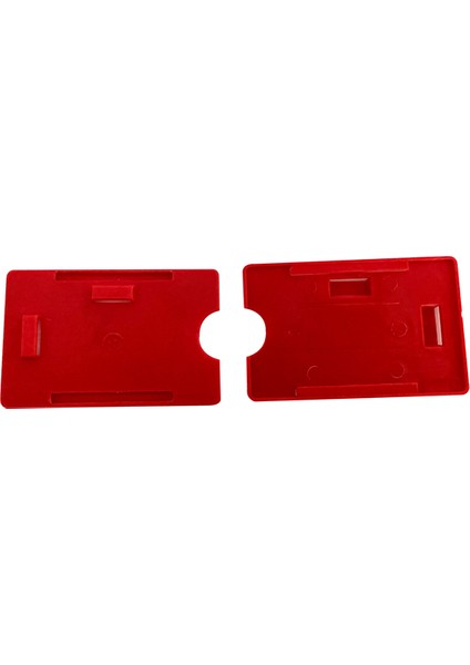 Mapi Pp Kart Kapları Çift Yönlü Kırmızı 75'li Paket