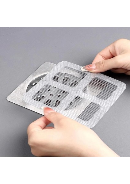 Yapışkanlı Gider Pislik Tutucu Filtre ( 3 Adet )