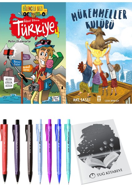 Mükemmeller Kulübü ve Güzel Ülkem Türkiye 4 2'li Set + Hediyeli