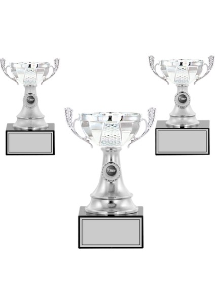 Kişiye Özel Futbol Kupa Takımı-Ödül Kupası-Turnuva Kupası-Kupa Seti 3'lü Takım Small 004