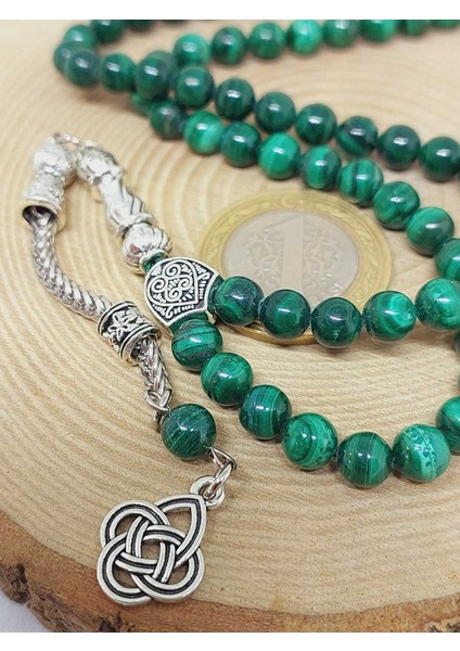 Malakit Taşı 99LUK Tesbih 6mm (4965) modelleri