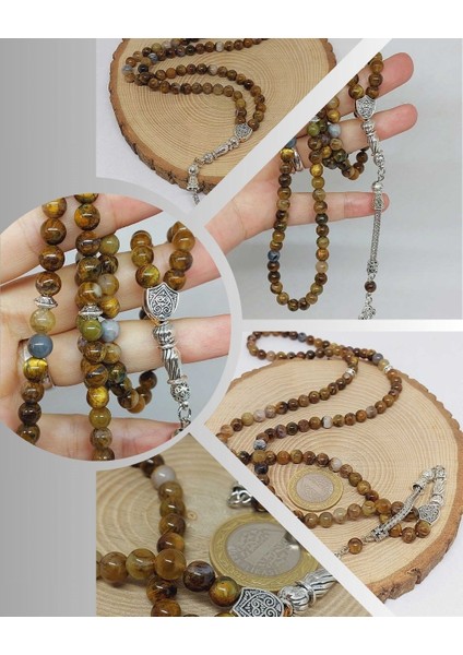 Pietersite Taşı 99LUK Tesbih 6mm (35680)