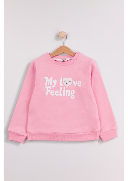 Kız Çocuk 2'li Paket Basic Sweatshirt modelleri