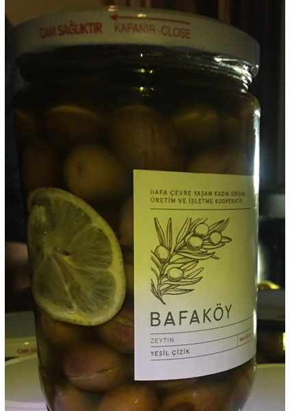 Milas Memecik Yağlı Çizik Zeytin