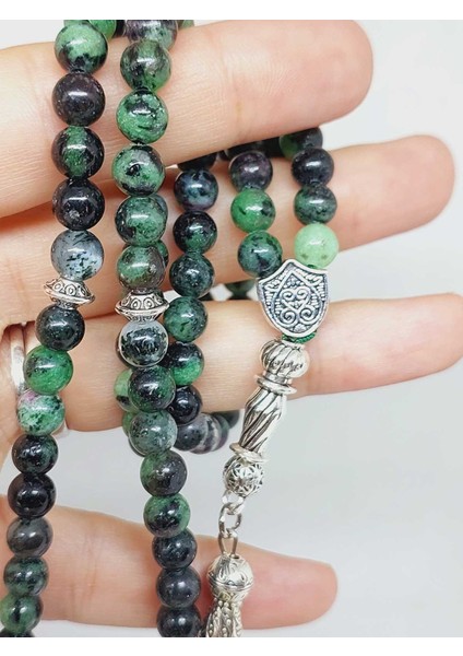 Anyolit (Rubizoit – Rubyzoisit) Taşı 99LUK Tesbih 6mm (22450) fiyatları