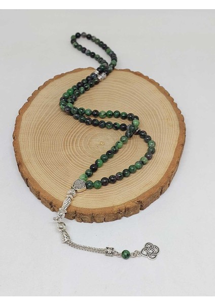 Anyolit (Rubizoit – Rubyzoisit) Taşı 99LUK Tesbih 6mm (22450) fırsatları