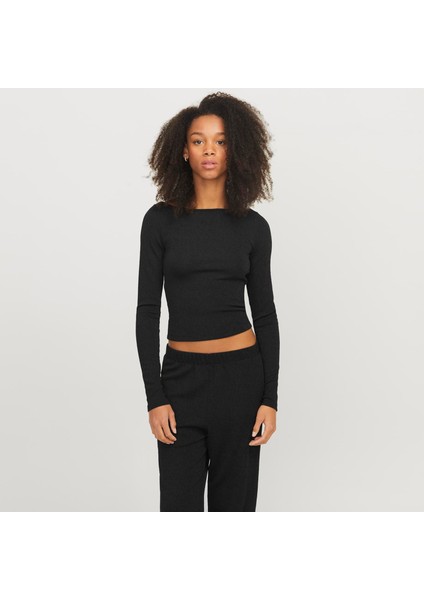 Kadın Uzun Kollu Crop Top - Sigga fırsatları