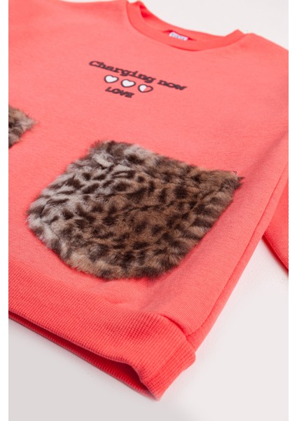 Kız Çocuk 2'li Paket Basic Sweatshirt modelleri