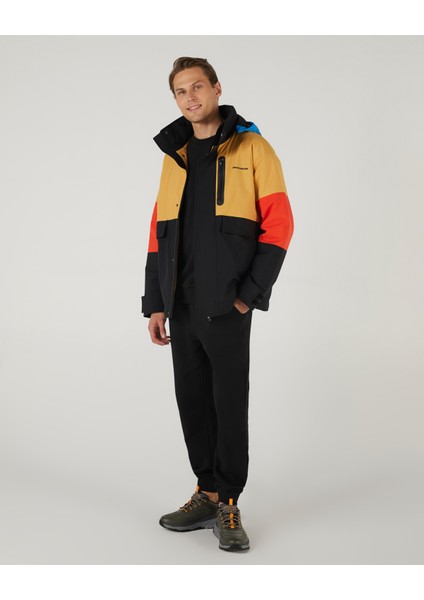 M Outerwear Coated Jacket Erkek Siyah Mont S242065-001
