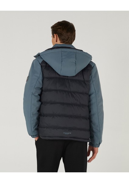 M Outerwear Padded Jacket Erkek Siyah Mont S242033-001 fiyatları