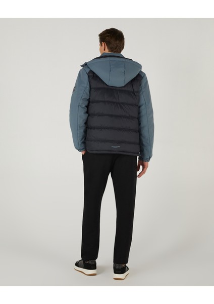 M Outerwear Padded Jacket Erkek Siyah Mont S242033-001 fırsatları