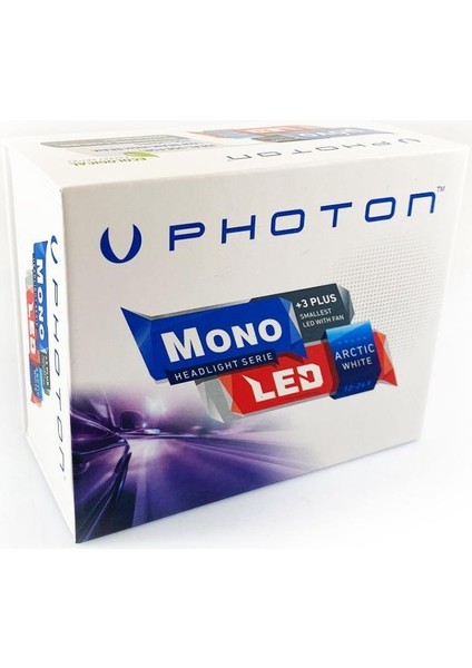 Mono H4 12-24V LED Xenon 14000 Lümen Headlıght