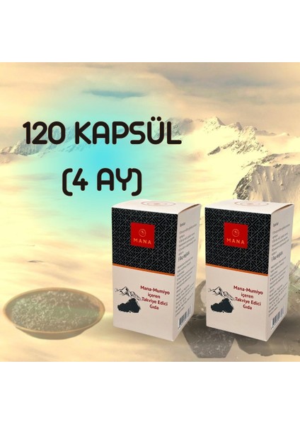 2 Adet Mumiyo 200 Mg 60 Tablet