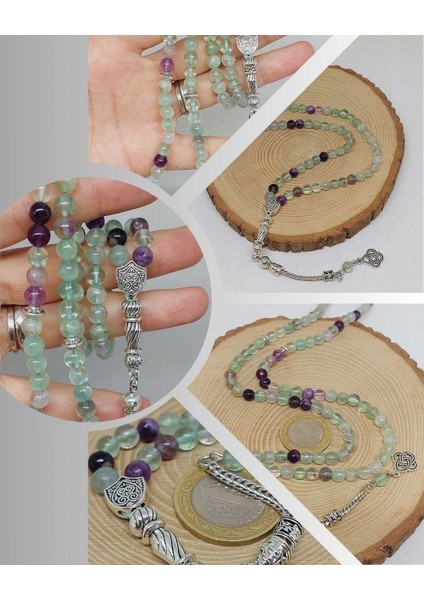 Florit Taşı 99LUK Tesbih 6mm (1267)