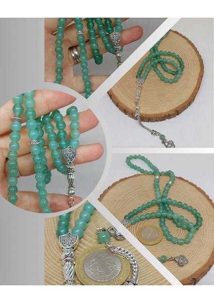 Aventurin Taşı 99LUK Tesbih 6mm (1260)