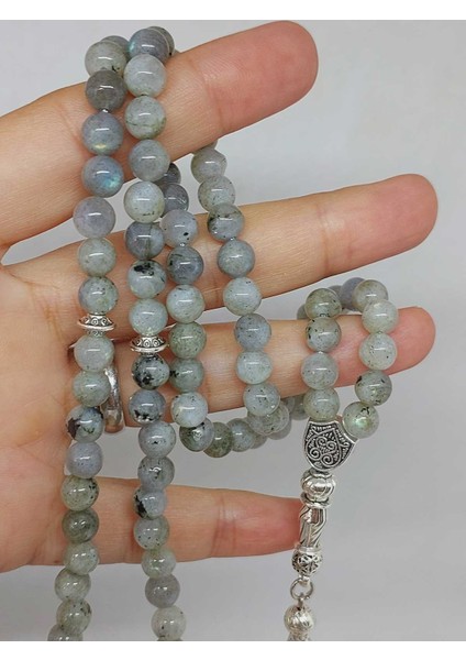 Labradorit Taşı Açık Renk 99LUK Tesbih 6mm (17095) fiyatları