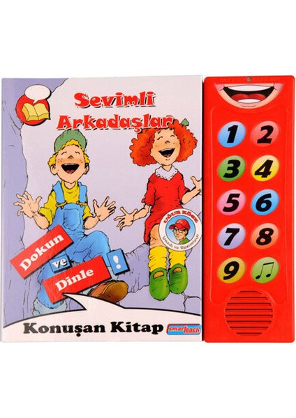 Sevimli Arkadaşlar Sesli Kitap - Dokun Dinle Arkadaşlık Serisi / Konuşan Kitap / Sesli Çocuk Kitapları