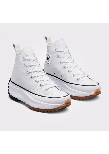 Run Star Hike Platform Foundational Leather Unisex Beyaz Sneaker fiyatları