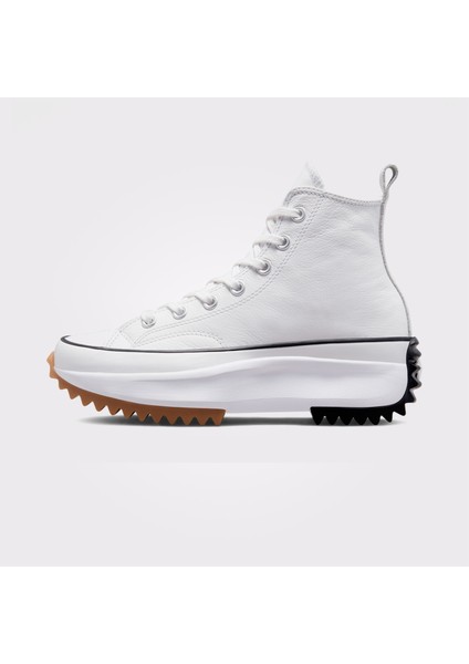 Run Star Hike Platform Foundational Leather Unisex Beyaz Sneaker fırsatları