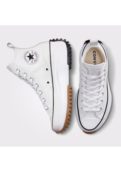 Run Star Hike Platform Foundational Leather Unisex Beyaz Sneaker indirimleri