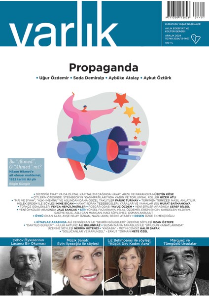 Varlık Dergisi 1407. Sayı - Aralık 2024