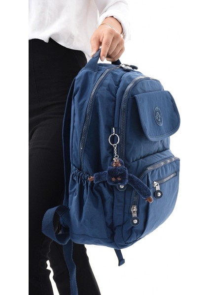 8866 Unisex Klınkır Maymunlu Günlük ve Okul Sırt Çantası fiyatları