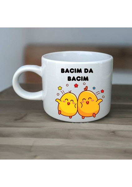 Bacım Da Bacım Porselen Kupa Çay Kahve