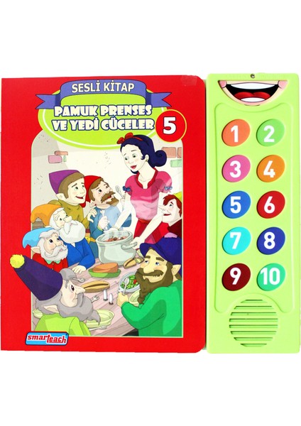 Pamuk Prenses ve Yedi Cüceler Sesli Kitap - Klasik Dünya Masalları Serisi / Konuşan Kitap / Sesli Çocuk Kitapları