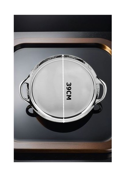 Çelik Çay Tepsisi Śliwiński Design 719626