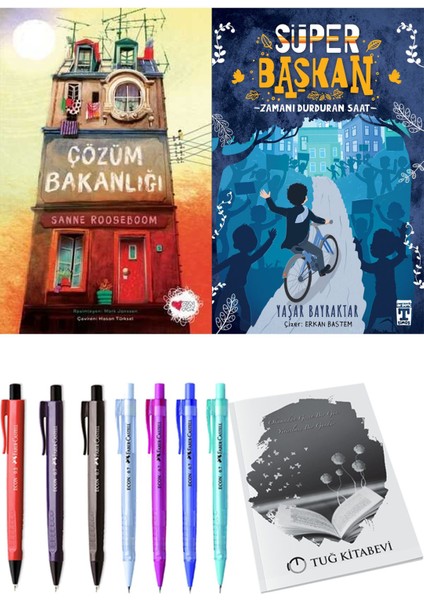 Süper Başkan Zamanı Durduran Saat ve Çözüm Bakanlığı 2'li Set + Hediyeli