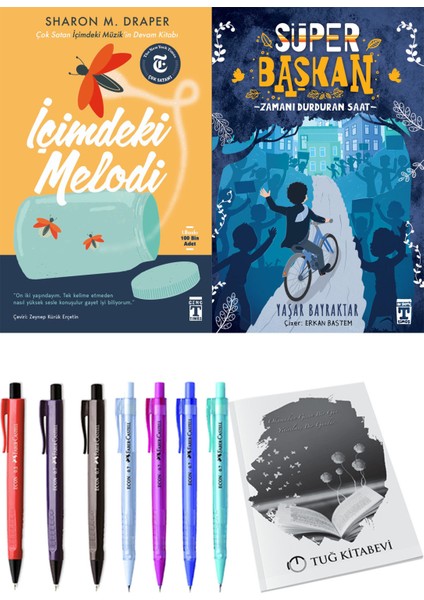 Süper Başkan Zamanı Durduran Saat ve Içimdeki Melodi 2'li Set + Hediyeli