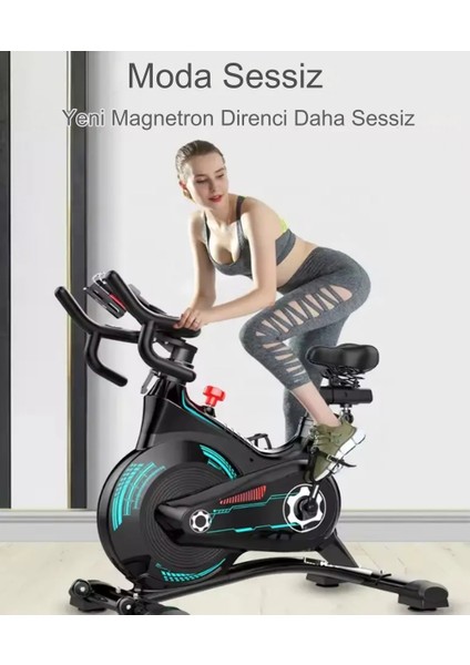 Pb-04 Manyetik Spin Bike Dikey Kondisyon Bisikleti Ev Koşu Bisikleti Egzersiz Dikey Yatay