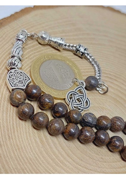 Bronzit Taşı 99LUK Tesbih 6mm (3930) modelleri