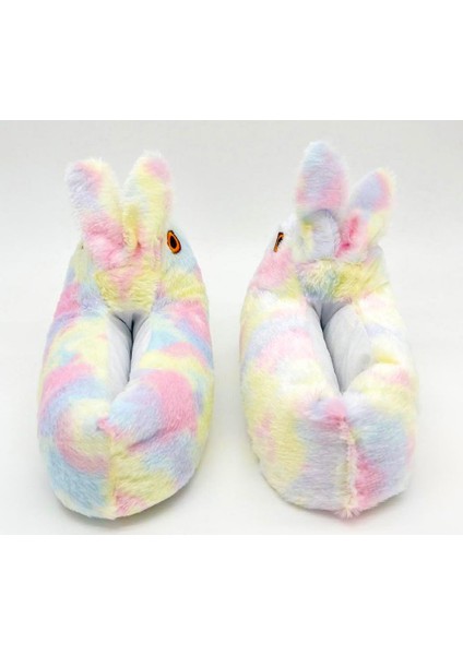 Kadın Kız Çocuk Kombin Hayvanlı Tavşanlı Panduf Ev Botu fırsatları