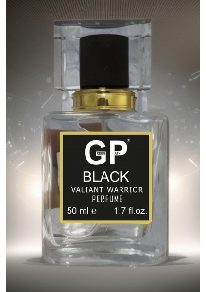 Green Path Black Valiant Warrior Unisex Parfüm 50 ml