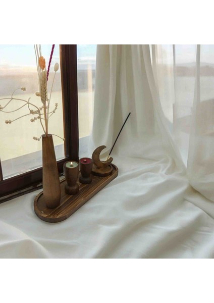 Ahşap Iskandinav Mumluk - Iskandinav Mumluk- Ahşap Mumluk -