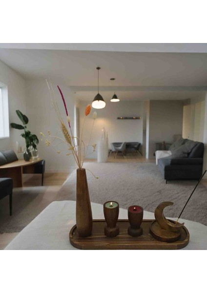 Ahşap Iskandinav Mumluk - Iskandinav Mumluk- Ahşap Mumluk - fırsatları