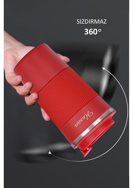 kişiye ısim baskılı 500 ml çift katmanlı 304 paslanmaz çelik termos mug modelleri