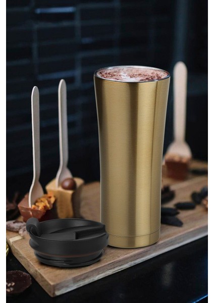 kişiye ısim baskılı 500 ml çift katmanlı 304 çelik kaydırmaz taban araç termos mug coffee modelleri