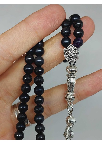 Shungite (Şungit) Taşı 99LUK Tesbih 6mm (23175) fiyatları