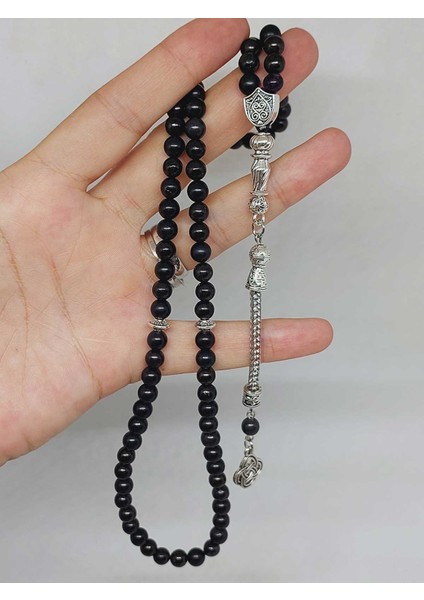 Shungite (Şungit) Taşı 99LUK Tesbih 6mm (23175) indirimleri