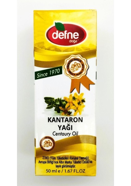 Doğal Kantaron Yağı 50 ml x 3 Adet