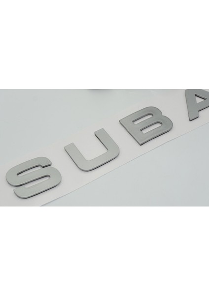 Subaru Impreza Forester Bagaj Gri Abs 3m 3D Yazı Logo fiyatları