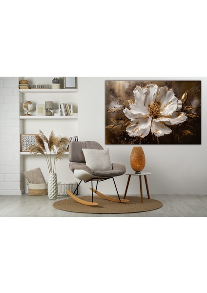 Dekoratif Çiçek Kanvas Tablo modelleri